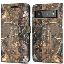 Load image into Gallery viewer, Google Pixel 6 Pro Wallet Case - RFID Blocking Leather Folio Phone Pouch - CarryALL Series