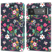 Load image into Gallery viewer, Google Pixel 6 Pro Wallet Case - RFID Blocking Leather Folio Phone Pouch - CarryALL Series