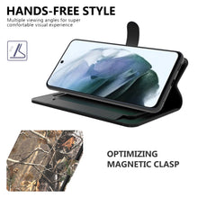 Load image into Gallery viewer, Samsung Galaxy S21 FE Wallet Case - RFID Blocking Leather Folio Phone Pouch - CarryALL Series