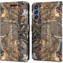 Load image into Gallery viewer, Samsung Galaxy S21 FE Wallet Case - RFID Blocking Leather Folio Phone Pouch - CarryALL Series