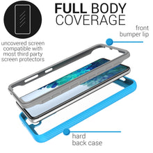 Load image into Gallery viewer, Samsung Galaxy S21 FE Case - Heavy Duty Shockproof Clear Phone Cover - EOS Series