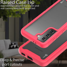 Load image into Gallery viewer, Samsung Galaxy S21 FE Case - Heavy Duty Shockproof Clear Phone Cover - EOS Series