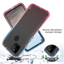 Load image into Gallery viewer, Google Pixel 5a Clear Case Full Body Colorful Phone Cover - Gradient Series