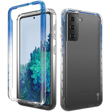 Load image into Gallery viewer, Samsung Galaxy S21 FE Clear Case Full Body Colorful Phone Cover - Gradient Series
