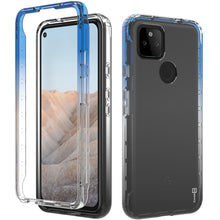 Load image into Gallery viewer, Google Pixel 5a Clear Case Full Body Colorful Phone Cover - Gradient Series