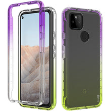 Load image into Gallery viewer, Google Pixel 5a Clear Case Full Body Colorful Phone Cover - Gradient Series