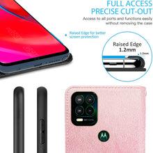 Load image into Gallery viewer, Motorola Moto G Stylus 5G Wallet Case - RFID Blocking Leather Folio Phone Pouch - CarryALL Series