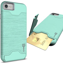 Load image into Gallery viewer, Apple iPhone SE 2022 / iPhone SE 2020 / iPhone 8 / iPhone 7 Case with Card Holder Kickstand - SecureCard Series