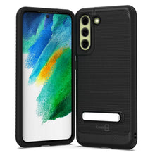 Load image into Gallery viewer, Samsung Galaxy S21 FE Case - Metal Kickstand Hybrid Phone Cover - SleekStand Series