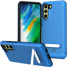 Load image into Gallery viewer, Samsung Galaxy S21 FE Case - Metal Kickstand Hybrid Phone Cover - SleekStand Series