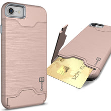 Load image into Gallery viewer, Apple iPhone SE 2022 / iPhone SE 2020 / iPhone 8 / iPhone 7 Case with Card Holder Kickstand - SecureCard Series