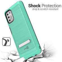 Load image into Gallery viewer, Motorola Moto G Stylus 5G Case - Metal Kickstand Hybrid Phone Cover - SleekStand Series