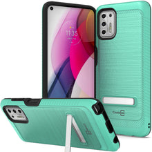 Load image into Gallery viewer, Motorola Moto G Stylus 5G Case - Metal Kickstand Hybrid Phone Cover - SleekStand Series