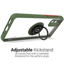 Load image into Gallery viewer, Samsung Galaxy S20 Case Clear Tinted with Metal Ring Holder - Dynamic Series