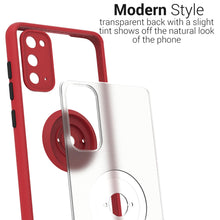 Load image into Gallery viewer, Samsung Galaxy S20 Case Clear Tinted with Metal Ring Holder - Dynamic Series
