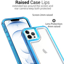 Load image into Gallery viewer, Apple iPhone 13 Pro Clear Case - Full Body Tough Military Grade Shockproof Phone Cover