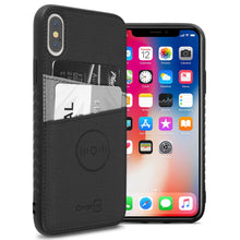 Load image into Gallery viewer, iPhone XS Max Card Case - Credit Card Holder and Magnetic Car Mount Compatbile Phone Cover - EDC Series