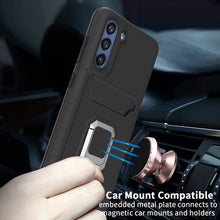 Load image into Gallery viewer, Samsung Galaxy S21 FE Case with Metal Ring - Card Series