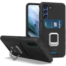 Load image into Gallery viewer, Samsung Galaxy S21 FE Case with Metal Ring - Card Series