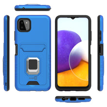 Load image into Gallery viewer, Samsung Galaxy A22 5G Case with Metal Ring - Card Series