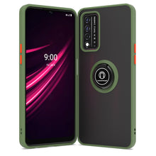 Load image into Gallery viewer, T-Mobile Revvl V+ 5G Case - Clear Tinted Metal Ring Phone Cover - Dynamic Series