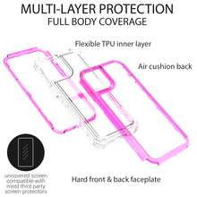 Load image into Gallery viewer, Apple iPhone 13 Pro Max Clear Case - Full Body Tough Military Grade Shockproof Phone Cover