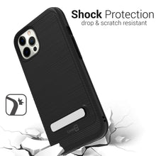 Load image into Gallery viewer, Apple iPhone 13 Pro Max Case - Metal Kickstand Hybrid Phone Cover - SleekStand Series