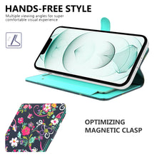 Load image into Gallery viewer, Apple iPhone 13 Wallet Case - RFID Blocking Leather Folio Phone Pouch - CarryALL Series