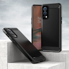 Load image into Gallery viewer, OnePlus Nord 2 5G Slim Soft Flexible Carbon Fiber Brush Metal Style TPU Case