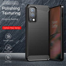 Load image into Gallery viewer, OnePlus Nord 2 5G Slim Soft Flexible Carbon Fiber Brush Metal Style TPU Case