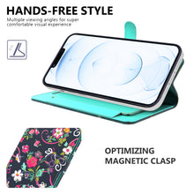 Load image into Gallery viewer, Apple iPhone 13 Pro Wallet Case - RFID Blocking Leather Folio Phone Pouch - CarryALL Series