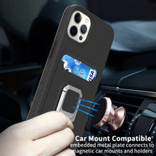 Load image into Gallery viewer, Apple iPhone 13 Pro Max Case with Metal Ring - Card Series