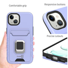 Load image into Gallery viewer, Apple iPhone 13 Case with Metal Ring - Card Series