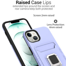 Load image into Gallery viewer, Apple iPhone 13 Case with Metal Ring - Card Series