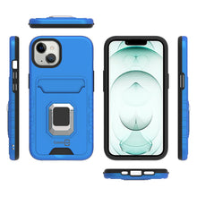 Load image into Gallery viewer, Apple iPhone 13 Case with Metal Ring - Card Series