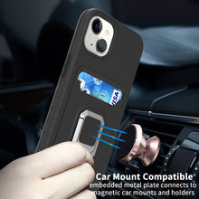 Load image into Gallery viewer, Apple iPhone 13 Case with Metal Ring - Card Series