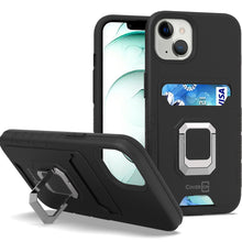 Load image into Gallery viewer, Apple iPhone 13 Case with Metal Ring - Card Series