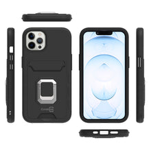 Load image into Gallery viewer, Apple iPhone 13 Pro Case with Metal Ring - Card Series