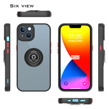 Load image into Gallery viewer, Apple iPhone 14 Plus Ring Case Clear Tinted Back Phone Cover