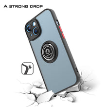 Load image into Gallery viewer, Apple iPhone 14 Plus Ring Case Clear Tinted Back Phone Cover