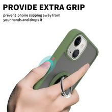 Load image into Gallery viewer, Apple iPhone 13 Case - Clear Tinted Metal Ring Phone Cover - Dynamic Series