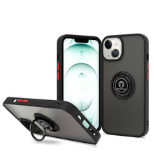 Load image into Gallery viewer, Apple iPhone 13 Mini Case - Clear Tinted Metal Ring Phone Cover - Dynamic Series