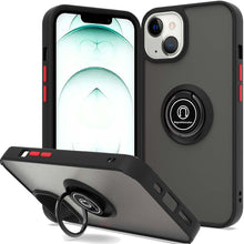 Load image into Gallery viewer, Apple iPhone 13 Mini Case - Clear Tinted Metal Ring Phone Cover - Dynamic Series