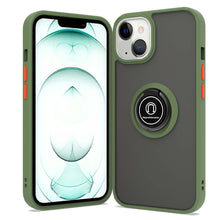 Load image into Gallery viewer, Apple iPhone 13 Mini Case - Clear Tinted Metal Ring Phone Cover - Dynamic Series