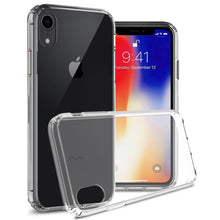 Load image into Gallery viewer, iPhone XR Clear Case Hard Slim Phone Cover - ClearGuard Series
