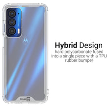 Load image into Gallery viewer, Motorola Edge 2021 Clear Case Hard Slim Protective Phone Cover - Pure View Series