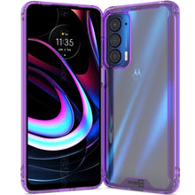 Load image into Gallery viewer, Motorola Edge 2021 Clear Case Hard Slim Protective Phone Cover - Pure View Series