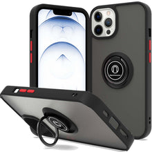 Load image into Gallery viewer, Apple iPhone 13 Pro Max Case - Clear Tinted Metal Ring Phone Cover - Dynamic Series