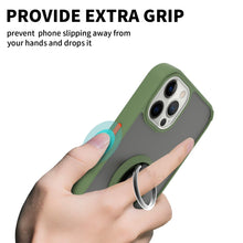 Load image into Gallery viewer, Apple iPhone 13 Pro Case - Clear Tinted Metal Ring Phone Cover - Dynamic Series