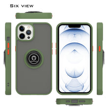 Load image into Gallery viewer, Apple iPhone 13 Pro Max Case - Clear Tinted Metal Ring Phone Cover - Dynamic Series